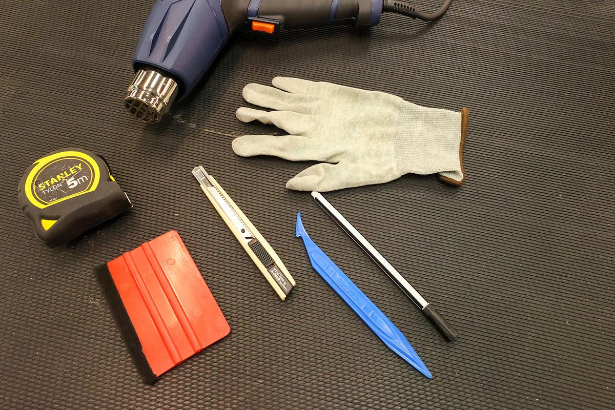  Gereedschap e-bike wrappen 